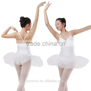 Girls Ballet Tutu Dress, White Swan Lake Ballet Tutu Costumes thumbnail-1