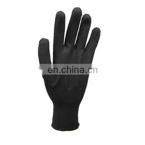 Finger Protector 13G HPPE Glassfiber Liner Cut Resistant Level 5 Impact Working Nitrile Coated Safety Gloves thumbnail-3