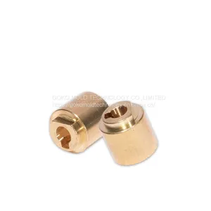 OEM Factory CNC Automatic Lathe Machining Brass Riveting Stud Precision Fasteners thumbnail-3