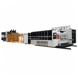 Packaging Carton Box Making Machine Molding , Printer Folder Gluer thumbnail-1