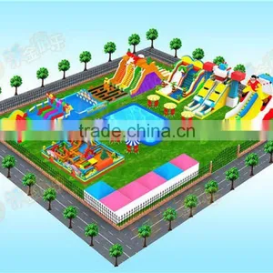 2016 New Durable Inflatable Lobster Theme and Other Series Water Park With Pool on Land Interesting for Kids Playing thumbnail-3