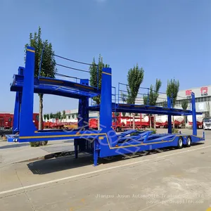 Export Semi-trailer Car Transportation SUV Transport Trailer European Style Trailer thumbnail-3