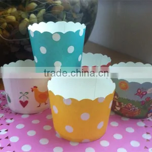 Geometry Ripple Cupcake Cases Owls Paper Baking Cake Cups thumbnail-1
