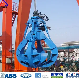 Edit Electric Hydraulic Orange Peel Scrap Grab for Garbage Scrap Orange Peel Grab for Steel Scrap thumbnail-3