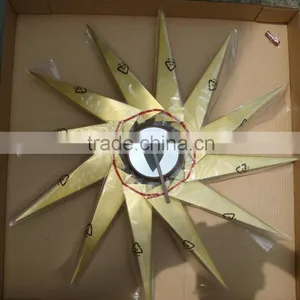 Original Quality Turbine Copper Sun Wall Clock thumbnail-5