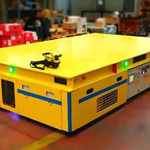 Heavy Duty Aifite Trackless Electric Handling Vehicle Shuttle Across the Workshops thumbnail-5