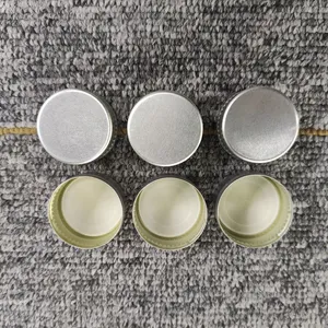 28mm Aluminum Tamper Evident Screw Cap Screw Thread Aluminum Pilfer Proof Cap thumbnail-1