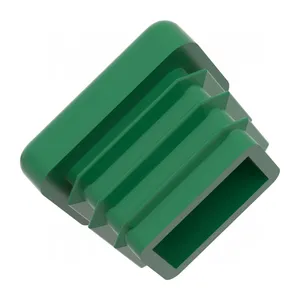 50mm 25mm Rectangular Hole Plug Pyramid Black Railing Stainless Rectangular Steel Cap thumbnail-3