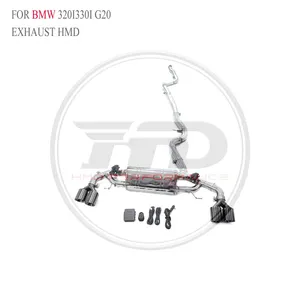 HMD SS304 Exhaust Catback for BMW 320i 420i F30 F36/ 320I G20/320i 330i G20/420i F36 Muffler With Valve For Cars Whatsapp+86 18946955156 thumbnail-3