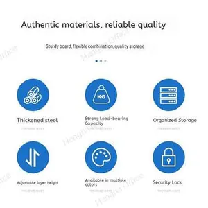 China Factory Wholesales Large Steel Tool Storage Cabinet With Strong Hinges and Secure Lock System for Manufacturing Facilities thumbnail-5