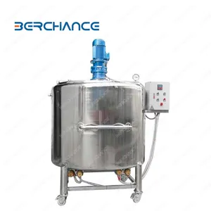 BERCHANCE Stainless Steel Reactor Vessel Chemical Reaction Tank With Agitator 100L–50000L thumbnail-2