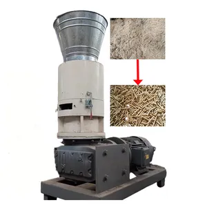 Pellet Press Machine Soybean Husk Pellet Wood Pellet Machine for Fire Pelets Home Use thumbnail-1