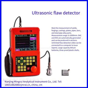 Supply of Ultrasonic Flaw Detector for Seamless Steel Pipes, Mingrui U950 Model, Non-destructive Testing Equipment for Steel Pipes thumbnail-2
