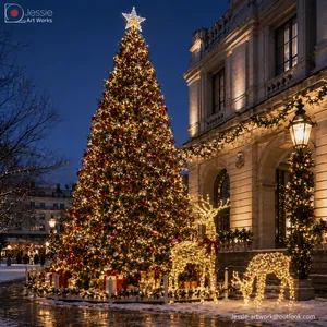 Large Christmas Decoration Props for Shopping Mall Atrium thumbnail-2