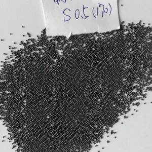 High Carbon Cast Spherical Steel Shot S170/S0.5mm With ISO 9001 & ISO 14001 Certificate thumbnail-4