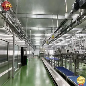Halal Sheep Goat Slaughterhouse Equipment Abattoir Machine Mutton Processing Line Automatic Turnkey Project Meat Plant thumbnail-1