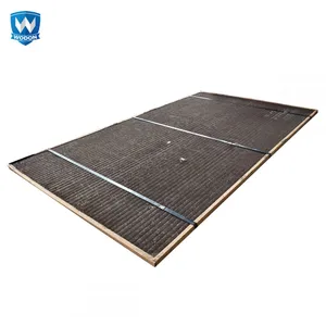 Industrial Open Arc Hardfacing CCO Wear Plate Custom Cutting Bending Mining Chute Lining thumbnail-2