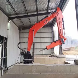 YZH WHEN1200 Stationary Pedestal Hydraulic Rockbreaker Boom System thumbnail-3