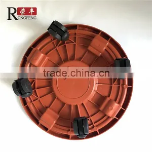 Flower Pot Trays Rack With Wheel thumbnail-4