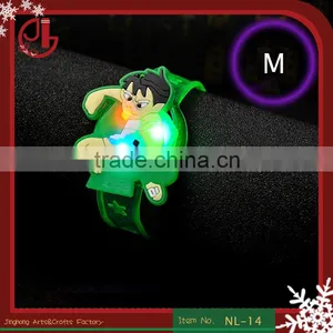 Hot Sell Led Kids Toys The Hulk Cartoon Design LED Bracelet thumbnail-1