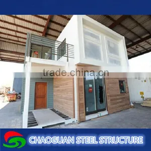 20ft Shipping Container House Movable Flat Pack Home for Shopping thumbnail-2