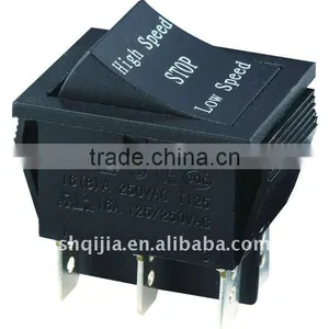 UL VDE 16A KCD4 2 Double Button Illuminated Switch T85 3way On-off 4pins 6pins Rocker Switch T125 Waterproof Rocker Switch thumbnail-1