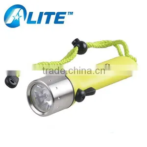 Professional Waterproof Torch XPE Q5 800lm Led Diving Torch thumbnail-1