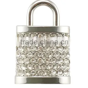 Silver Lock Shape Jewelry Drive Usb 8gb With Gift Boxes thumbnail-2