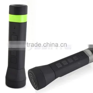 Wireless Portable Power Bank Bluetooth Bike Speaker With 3000mAh Capacity LED Light Speakers for Mobile Phone thumbnail-3