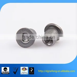 Aluminum Knurled Threaded Flat Head Inserts thumbnail-1