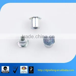 Blue Zinc Coated Carbon Steel Self Clinch Cage Nut thumbnail-5