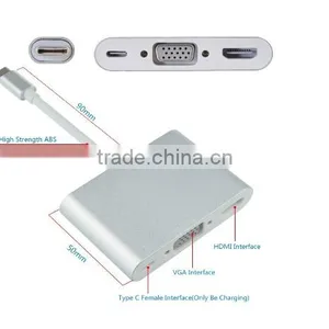 Brilliant Quality High Speed Video Usb 3.1 Type C To Vga/usb3.0/type-c Female thumbnail-6