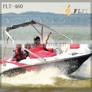 China 200hp Fiberglass Jet Speed Boat thumbnail-1