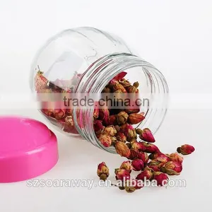 Colored Plastic Lid and Glass Spice Jars Wholesale thumbnail-5