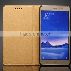 KDS Simple Version Genuine Leather Flip Case for Xiaomi Redmi Note 3 MT-5203 thumbnail-5