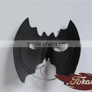 Black Plastic Masquerade Batman Mask For Venetian Party thumbnail-2