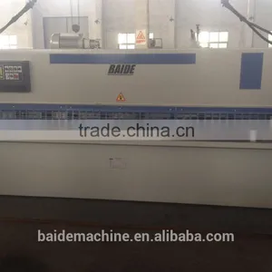 QC12K-10*2500 Swing Beam Hydraulic Shearing MachineCNC Hydraulic Shearing Machine for Sale With a Good Quality thumbnail-4