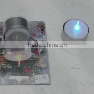 NEW LED Light-Up Flameless Tea Candle - Adds Mood Lighting Without Smoke! thumbnail-1