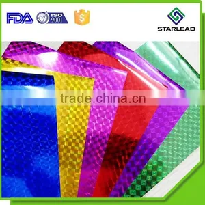 Factory Price Colorful Metallized Paper, Metallic Laser Paper for Gift Packing Supplier's Choice thumbnail-1