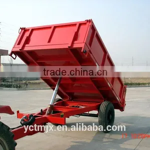 3T Single Axle Trailer Hot Sale Dump Trailer With Crane thumbnail-2