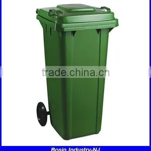 Hot Sale Recycling Garbage 120 Liter Waste Bin With Wheels thumbnail-1