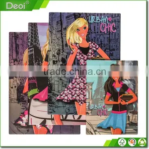 Newest Custom Cute Cover Design Coloring Book Cover for School Kids With High Quality thumbnail-1