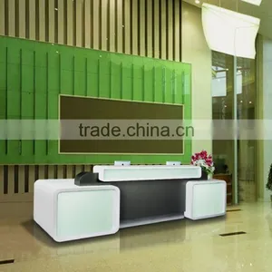 Hot Selling High Quality Glass Reception Desk Factory Sell Directly QT3507 thumbnail-2