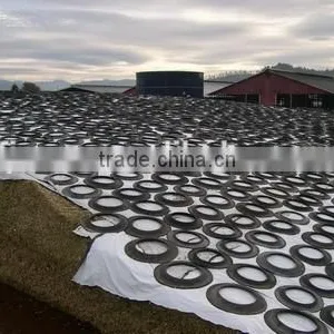 Plastic Silo Covering Black and White thumbnail-1