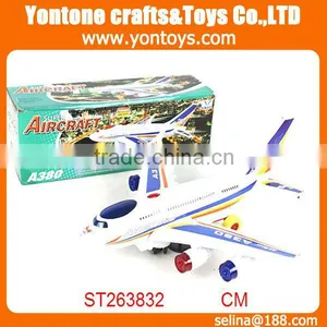 Bump and go Action Toys A380 Airplane With Sound thumbnail-1