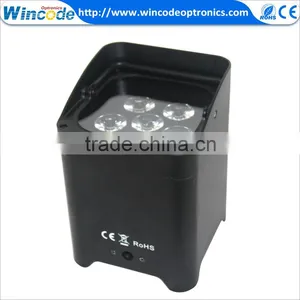 Warranty 1 Year High Capacity 6 in 1 Led Stage Spot Lighting Aluminum PAR6 Wireless Battery Uplight thumbnail-3