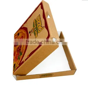 Customized Logo Recyclable Paper Cheap Pizza Box thumbnail-2