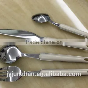 Junzhan Factory Directly Sell Plastic Handle Cutlery Sets High Quality thumbnail-2