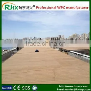 Commercial Anti-slip Wood Plastic Composite Board With Hollow and Solid Design for Outdoor Deck Floor Covering thumbnail-5