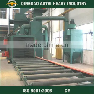 Q69 Series Roller Conveyor Shot Blasting Machine/surface Shot Blasting Machine Quality Choice thumbnail-1